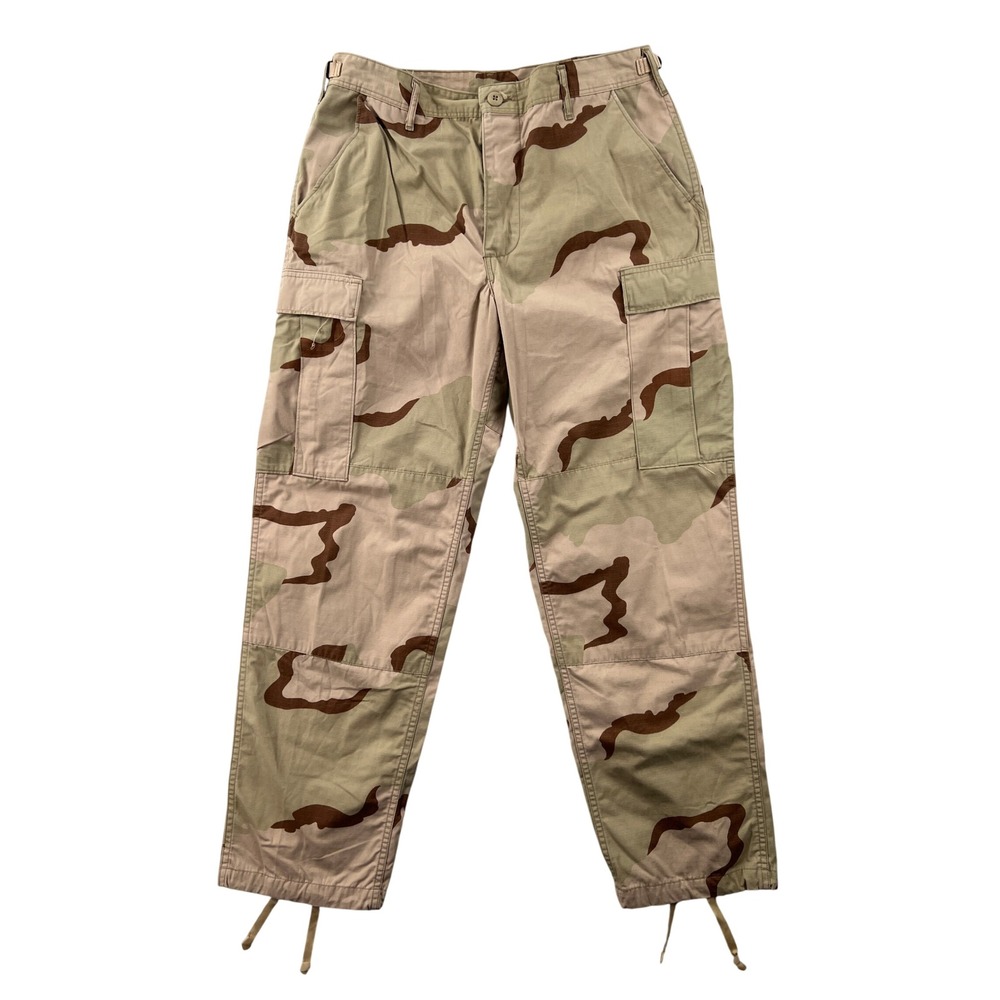 VTG 90s US Military Desert Camo Combat Cargo Pants Men Medium Regular Tactical